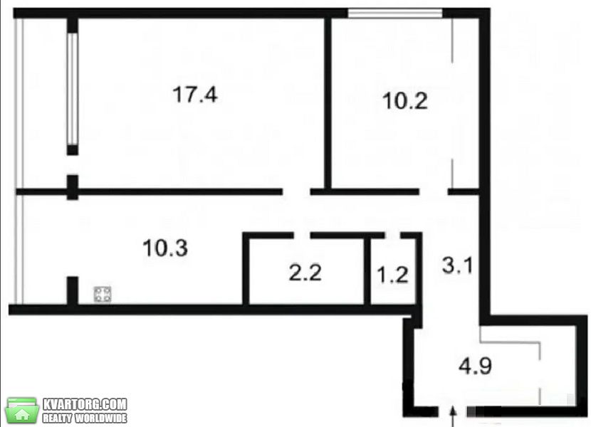 Sell 2-room apartment. Киев, Юрия Глушко — photo 2