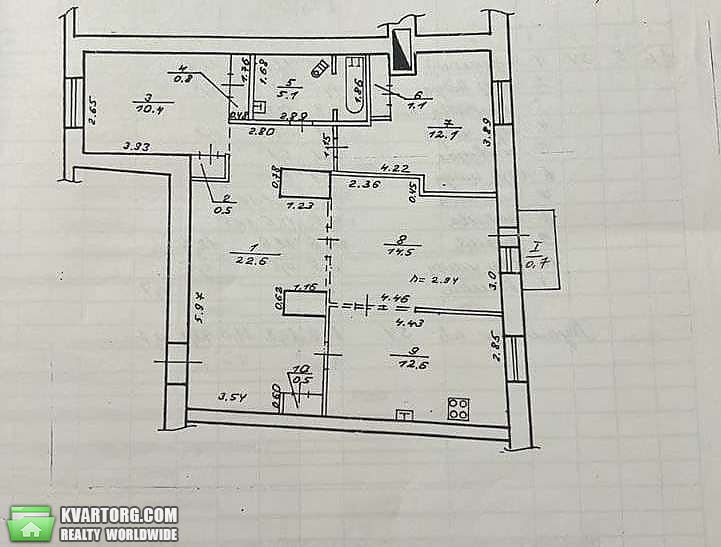 Sell 4-room apartment. Днепропетровск, Набережная Ленина — photo 5