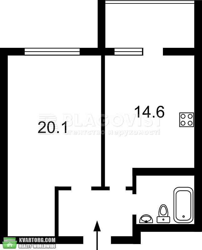 Rent out 1-room apartment. Киев,  Жмаченко — photo 6