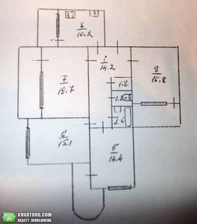 Sell 4-room apartment. Киев,  Окипной — photo 4