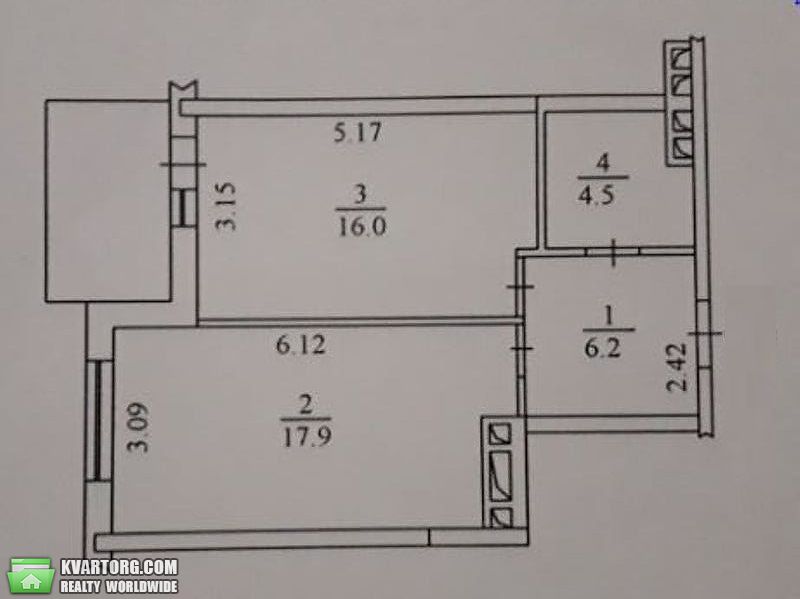 Sell 2-room apartment. Киев,  Петрицкого — photo 7