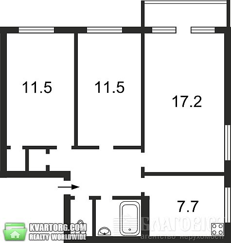 Sell 3-room apartment. Киев,  Вишни Остапа — photo 3