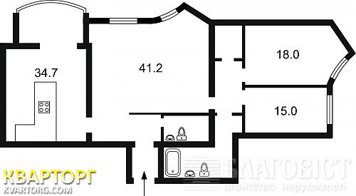 Sell 3-room apartment. Киев,  Героев Сталинграда пр — photo 2