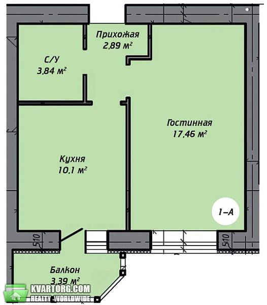 Sell 1-room apartment. Киев, Ново-оскольская — photo 3