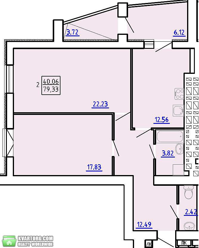 Sell 2-room apartment. Харьков, Абрамовская — photo 3