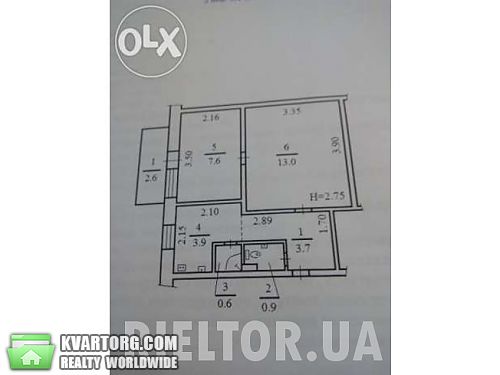 Sell 2-room apartment. Киев, Волгоградская — photo 3