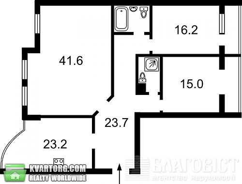 Sell 3-room apartment. Киев, Кудряшова — photo 10