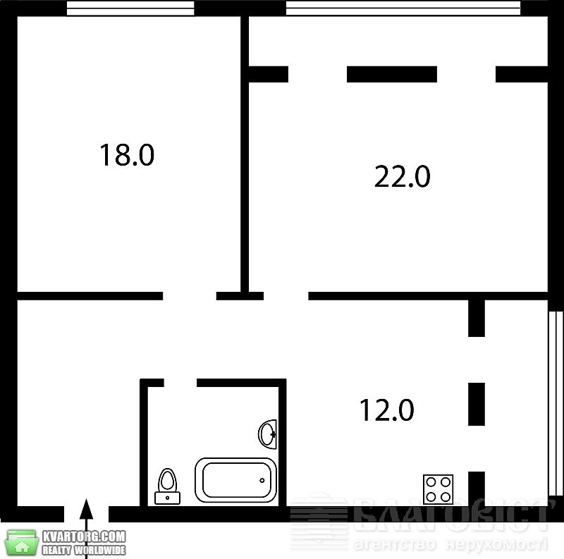 Sell 2-room apartment. Киев,  Довнар-Запольского — photo 7