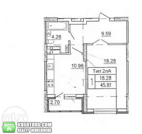 Sell 1-room apartment. Киев,  Урловская — photo 2