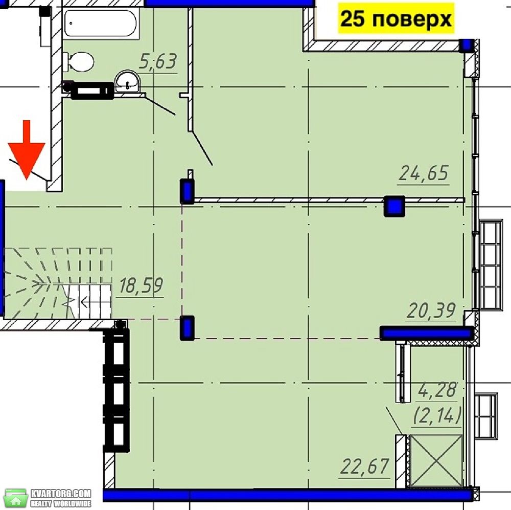 Sell 5-room apartment. Киев, Бойчука — photo 5
