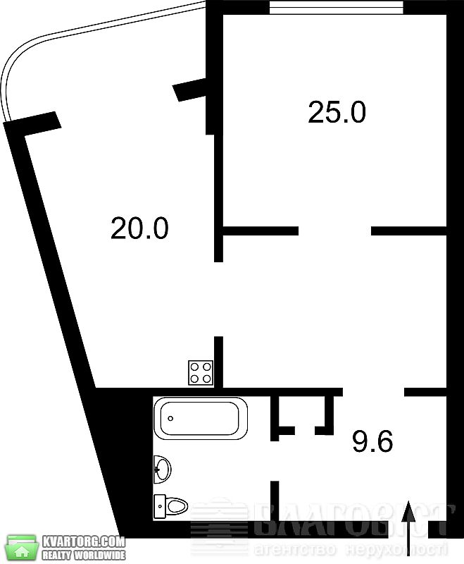 Sell 1-room apartment. Киев,  Героев Сталинграда пр — photo 7