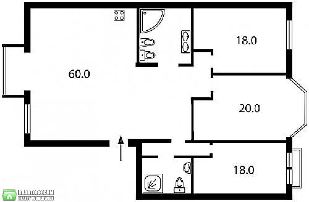 Sell 4-room apartment. Киев, Ирининская — photo 4