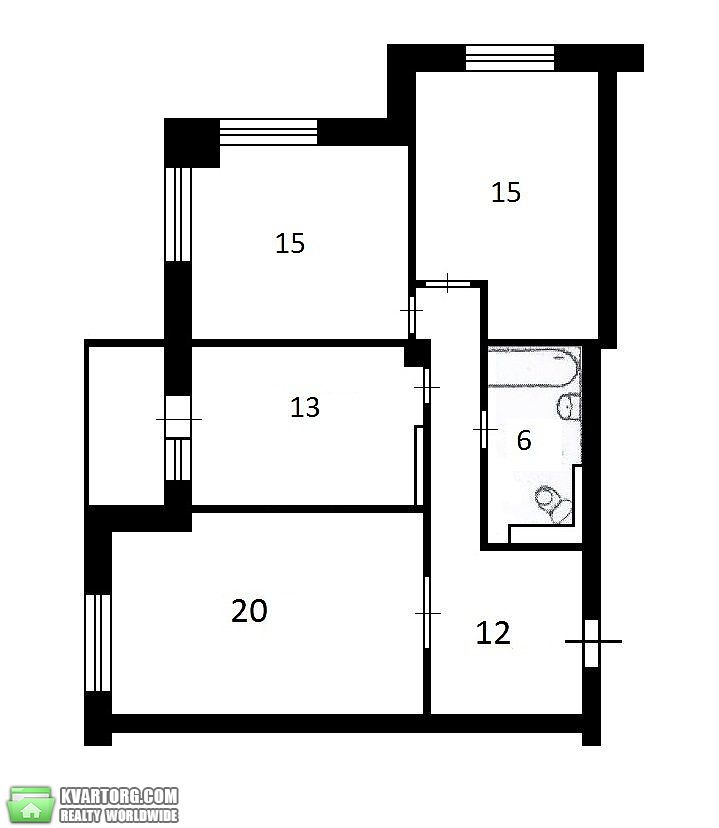 Sell 3-room apartment. Киев,  Никольско-Слободская — photo 2