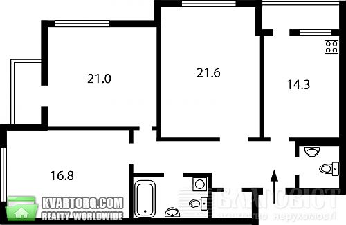 Sell 3-room apartment. Киев, Петропавловская — photo 4