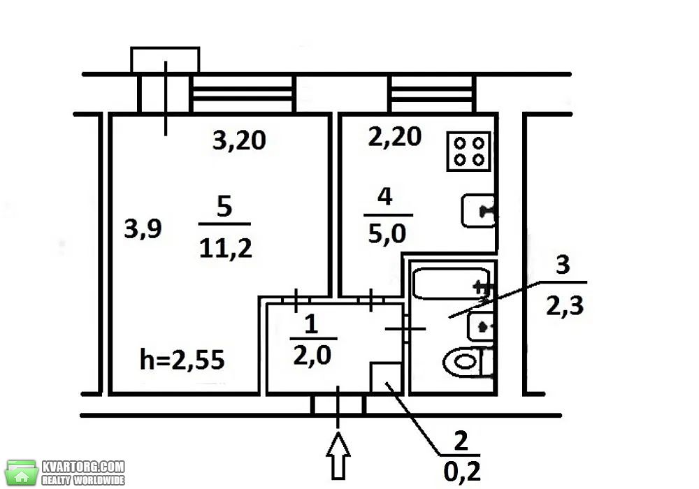 Sell 1-room apartment. Днепропетровск, Тополь2 — photo 7