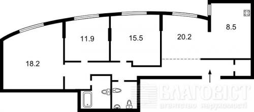 Sell 3-room apartment. Киев, Шумского Юрия — photo 5