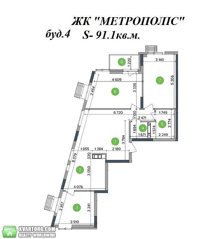продам 3-комнатную квартиру Киев, ул. Заболотного 1 - Фото 7