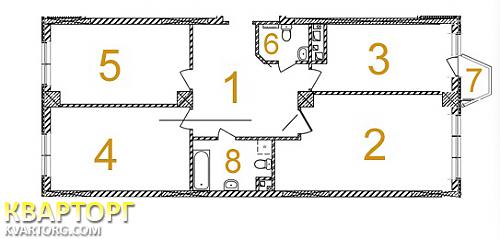 Sell 3-room apartment. Киев,  Ломоносова — photo 5
