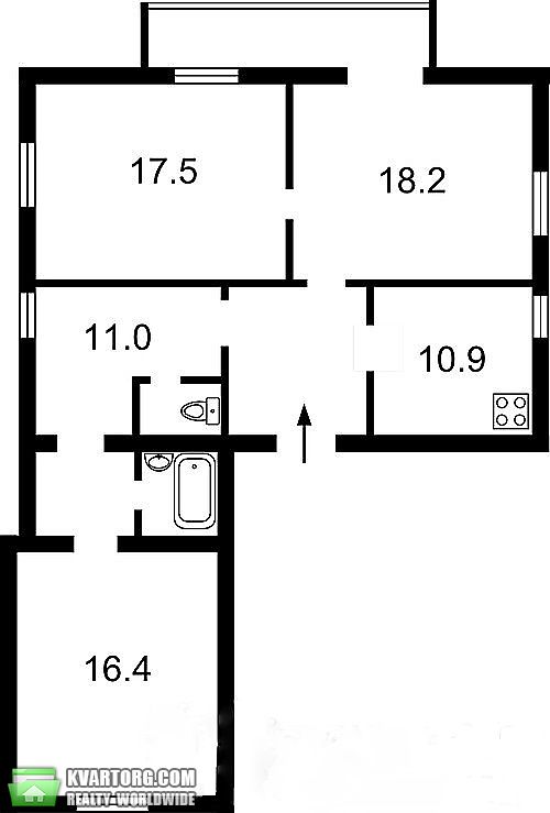 Sell 3-room apartment. Киев,  Саксаганского — photo 2