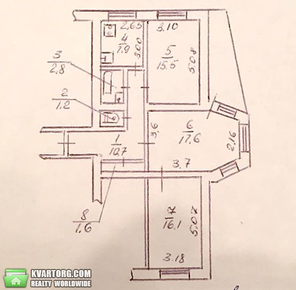 Sell 3-room apartment. Днепропетровск, Писаржевского — photo 1