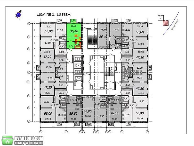Sell 1-room apartment. Одесса, Академическая — photo 2