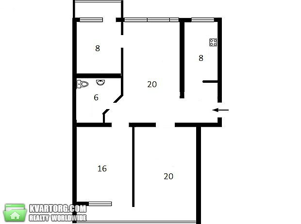 Sell 4-room apartment. Киев,  Краснозвездный пр — photo 10