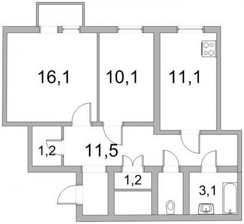 продам 2-комнатную квартиру. Киев,  Круглоуниверситетская, 14 - фото 4