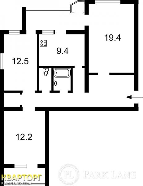 Sell 3-room apartment. Киев, Тимошенко — photo 3