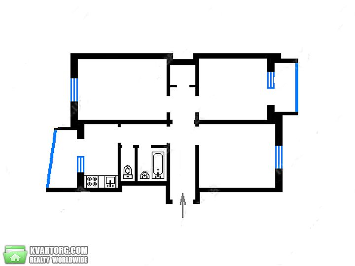 Sell 3-room apartment. Киев,  Чернобыльская — photo 3
