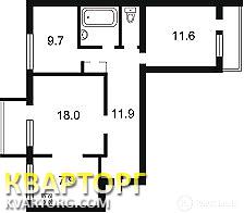 Sell 3-room apartment. Киев, Прирічна — photo 2
