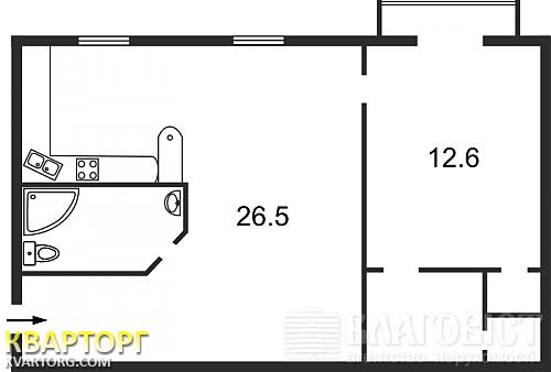 Sell 2-room apartment. Киев,  Гончара — photo 1