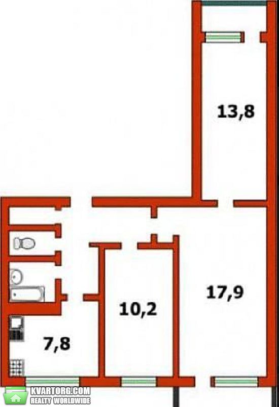 Sell 3-room apartment. Киев,  Полярная — photo 10