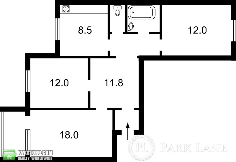 Sell 3-room apartment. Киев,  Григоренко пр — photo 2