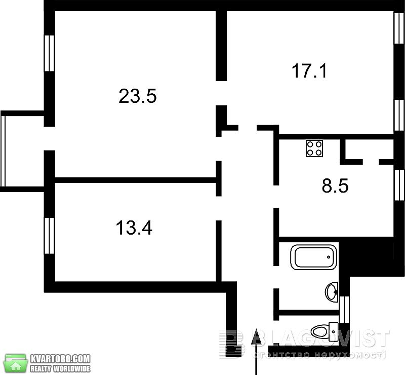 Sell 3-room apartment. Киев,  Грушевского — photo 3
