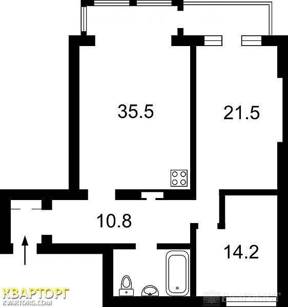 Sell 3-room apartment. Киев,  Костельная — photo 3