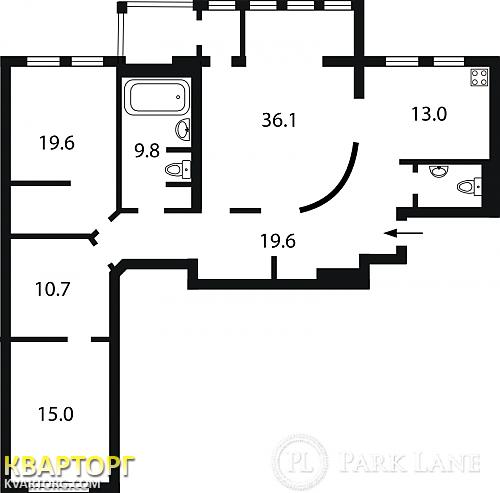 Sell 3-room apartment. Киев,  Дружбы Народов бул — photo 5