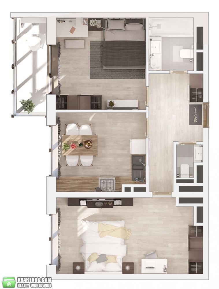 Sell 3-room apartment. Одесса, Вильямса — photo 2