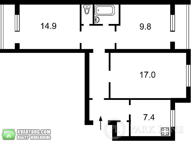 Sell 3-room apartment. Киев,  Героев Днепра — photo 2