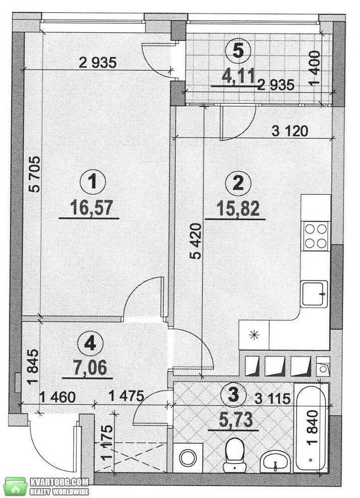 Rent out 1-room apartment. Киев,  Расковой — photo 9