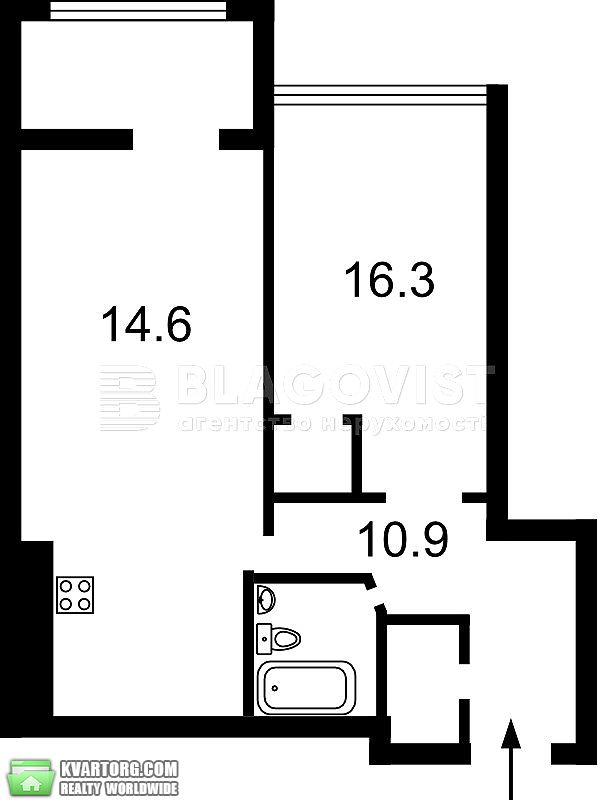 Sell 2-room apartment. Киев,  Саперное поле — photo 2