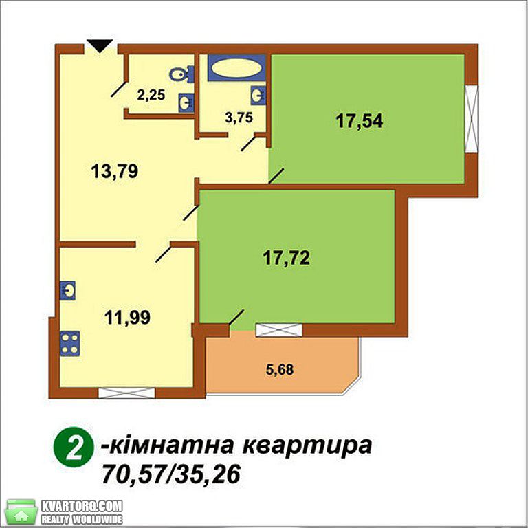 Sell 2-room apartment. Киев,  Макаренко — photo 2