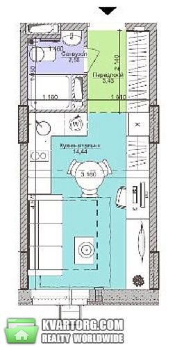 Sell 1-room apartment. Киев, пр. Соборности — photo 8