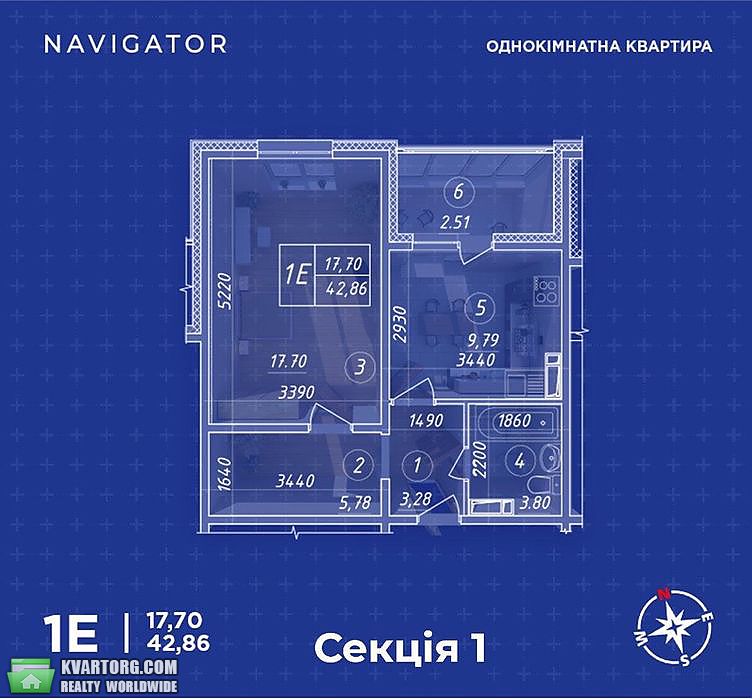 Sell 1-room apartment. Киев, пер. Балтийский — photo 8