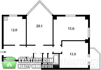 Sell 3-room apartment. Киев, Курская — photo 4