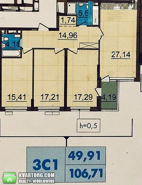 Sell 3-room apartment. Киев,  Правды пр — photo 8
