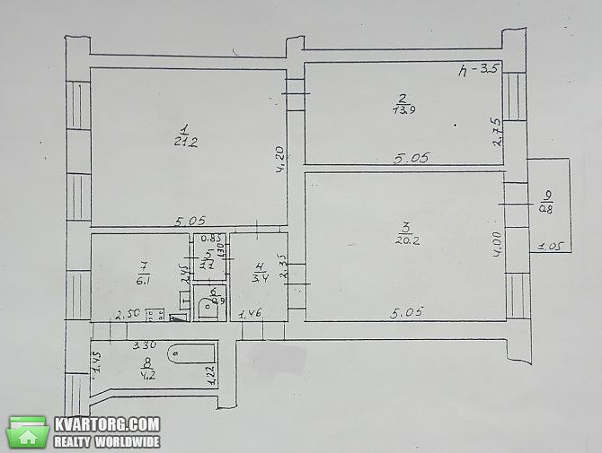 Sell 3-room apartment. Одесса, Утесова — photo 10