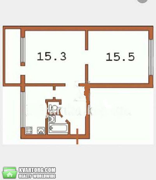 Sell 2-room apartment. Киев,  Зодчих — photo 6