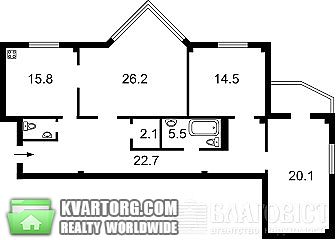 Sell 3-room apartment. Киев, Курская — photo 3