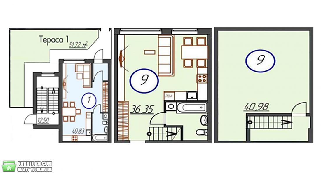Sell 2-room apartment. Киев, Центральная — photo 4