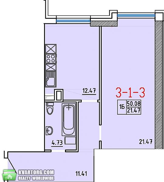 Sell 1-room apartment. Одесса, Французский Бульвар — photo 4